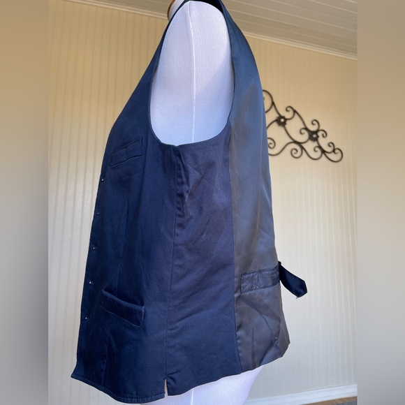 INC International Concepts Men’s Blue Slim Fit Vest Size Small - Picture 4 of 8